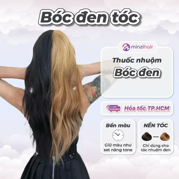Thuốc Bóc Đen Dành Cho Tóc Nhuộm Đen