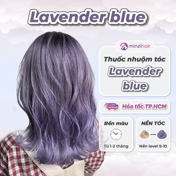 Thuốc Nhuộm Tóc Màu Lavender Blue