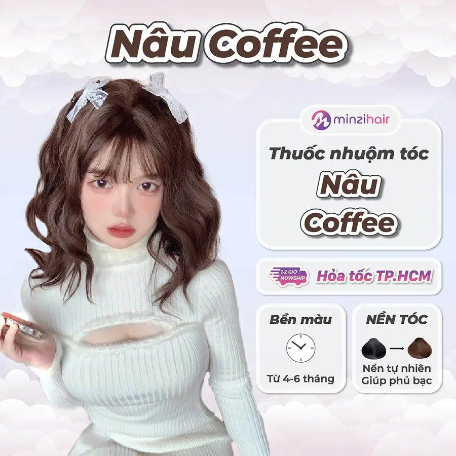 Màu Nhuộm Tóc Nâu Cafe giá rẻ Tháng 8,2023|BigGo Việt Nam