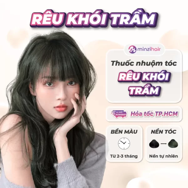 Thuốc nhuộm tóc rêu khói trầm