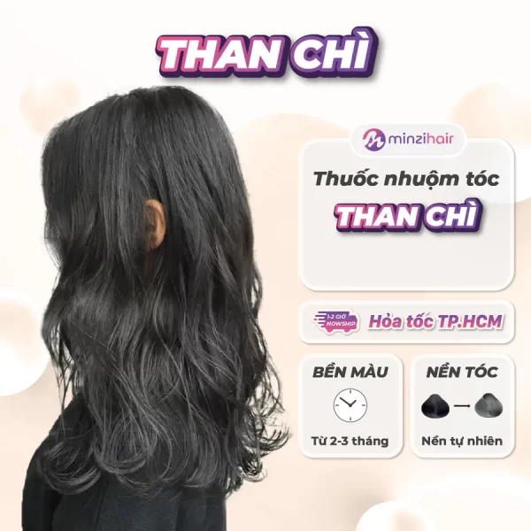 Thuốc nhuộm tóc than chì