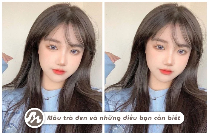 Màu nâu trà đen và những gì bạn cần biết trước khi nhuộm