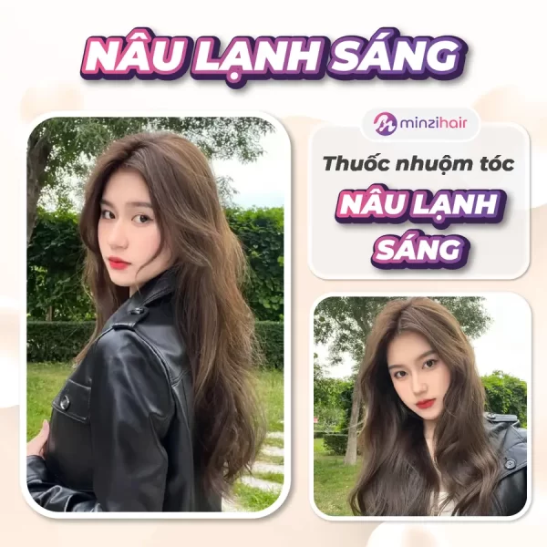 Feedback khách hàng sử dụng thuốc nhuộm tóc nâu lạnh sáng - 1