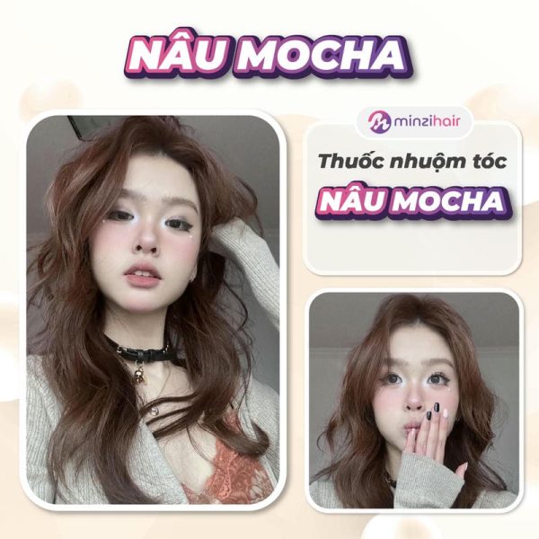 Feedback khách hàng sử dụng thuốc nhuộm tóc nâu mocha