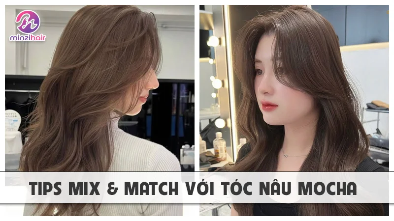 Gợi ý một số tips "mix & match" phối đồ siêu chuẩn với tóc màu nâu mocha