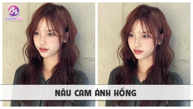 Nâu cam hồng/ánh hồng: Mộng mơ và lãng mạn, "hút hồn" mọi ánh nhìn