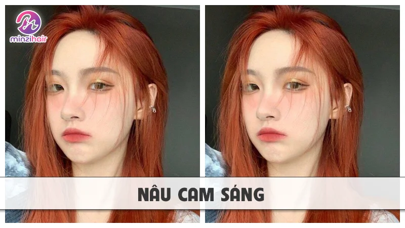 Nâu cam sáng: Tươi như nắng, rạng rỡ cả ngày