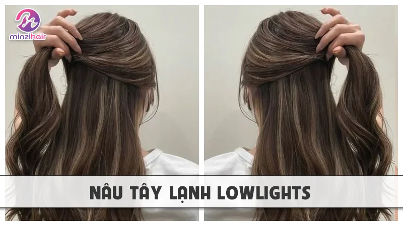 Nâu tây lạnh lowlights