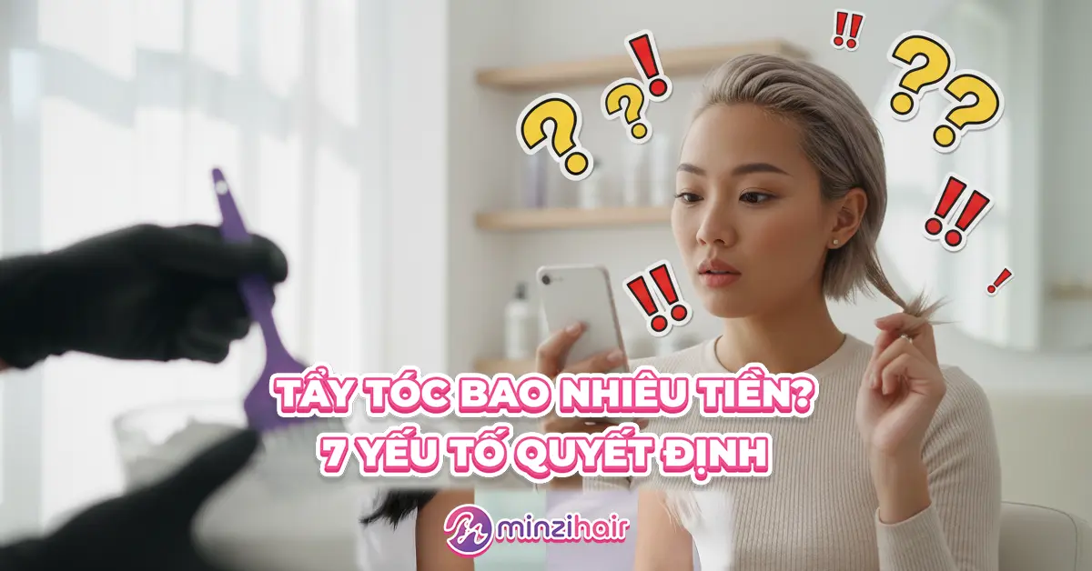 Tẩy tóc bao nhiêu tiền