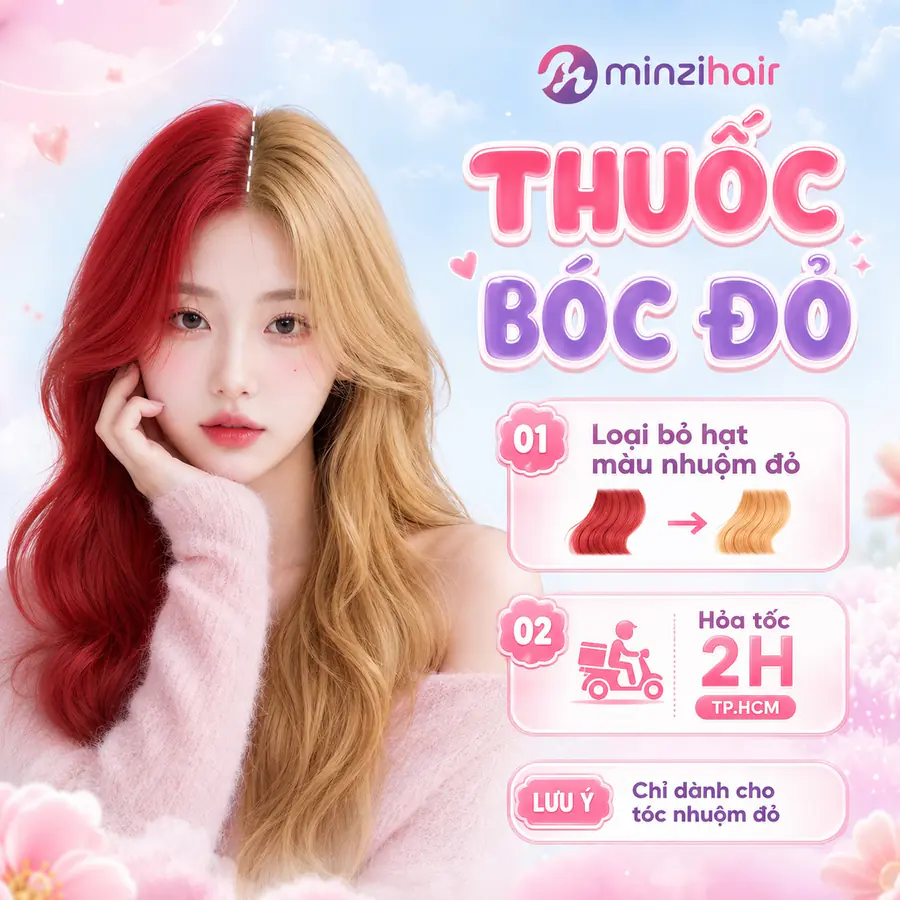 Thuốc bóc đỏ Minzihair