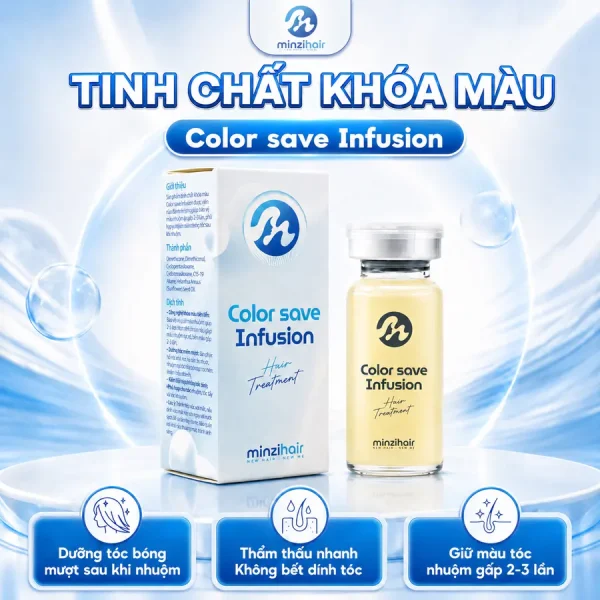 Tinh chất khóa màu Color Save Infusion Minzihair