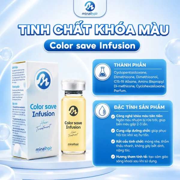 Thành phần và công dụng tinh chất khóa màu Color Save Infusion